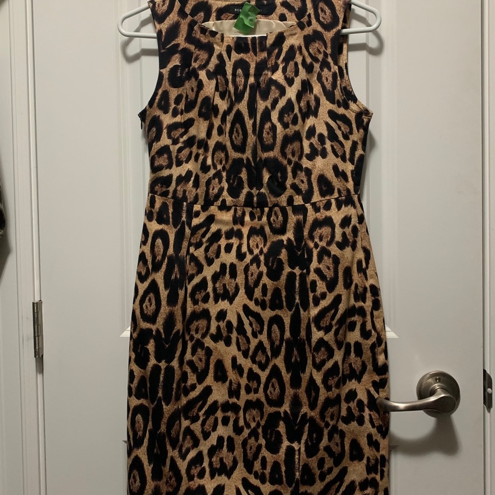 Leopard print BCBG dress